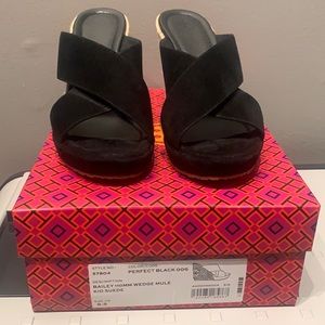 Tory Burch Bailey 110mm Wedge Mule